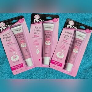 **NEW** Mini Hollywood Roll-on Liquid Fashion Tape For Body, 3 Packs